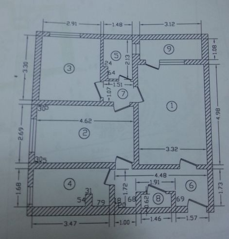 vanzare apartament 3 camere, Drumul Taberei 35, Lasermed, cf 1, etaj 6/10, cu imbunatatiri, parcare ADP,      pret 69.000 EUR