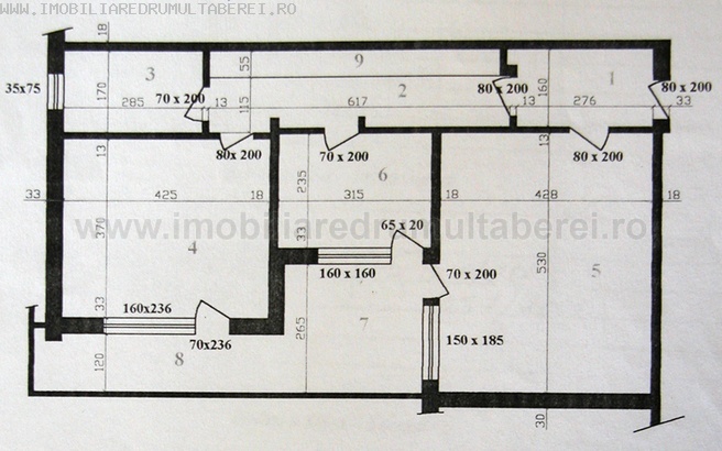 vanzare apartament 2 camere, Favorit, Orizont, cf 1, decomandat, etaj 6/10, bloc special,      pret 105.000 EUR
