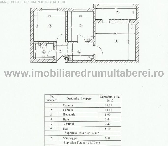 vanzare apartament 2 camere, AFI Cotroceni, cf 1, parter/10, cu imbunatatiri,        pret 60.500 EUR