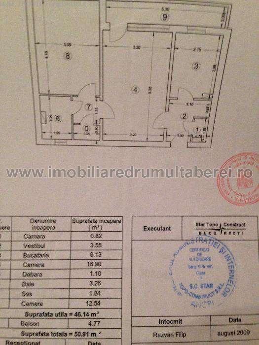 vanzare apartament 2 camere, Brasov, Ghencea, cf 1, etaj 10/10, semidecomandat, liber,        pret 40.000 EUR