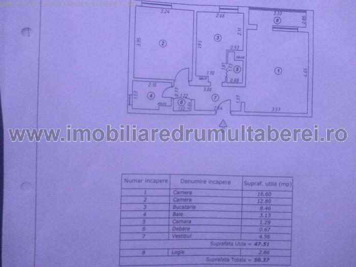 vanzare apartament 2 camere, Parc Moghioros, cf 1, decomandat, etaj 6/10, , renovat, mobilat,         pret 62.000 EUR