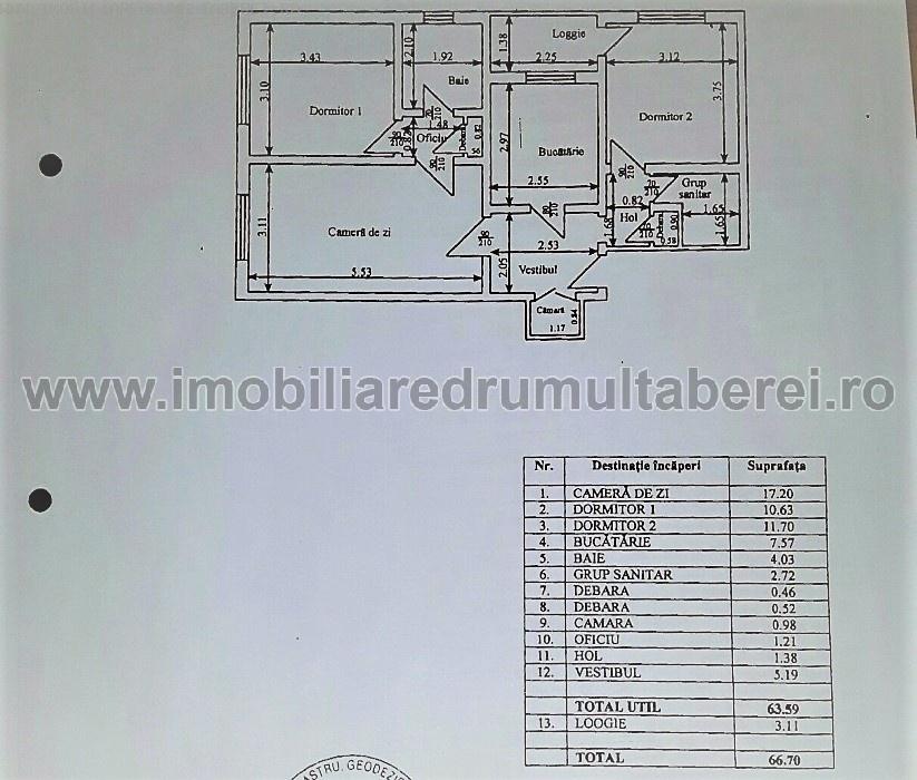vanzare apartament 3 camere, 1 Mai, Ghencea, cf 1, etaj 5/8, semidecomandat, bloc 1982,          pret 72.000 EUR