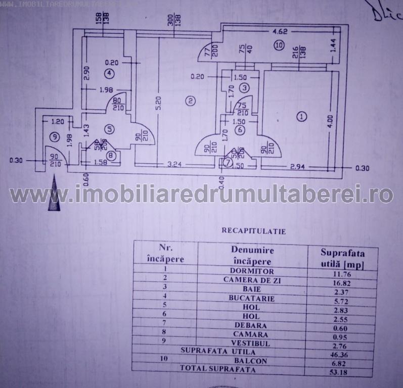 vanzare apartament 2 camere, Drumul Taberei 35, Lasermed, cf 1, etaj 3/9, semidecomandat, renovat, mobilat,        pret 65.000 EUR