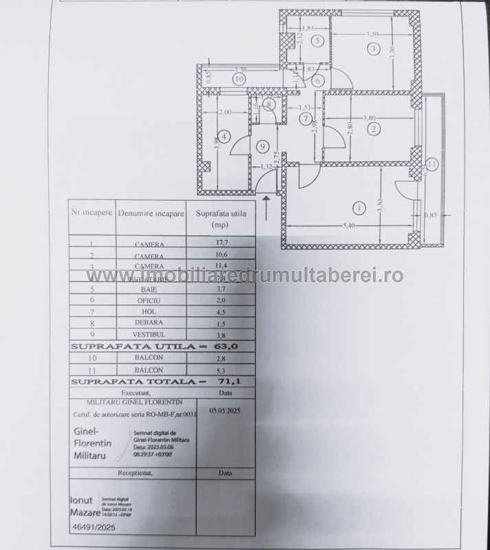 vanzare apartament 3 camere, Valea Ialomitei, Metrou, cf 1, decomandat, etaj 9/10, renovat, bloc reabilitat,        pret 135.000 EUR