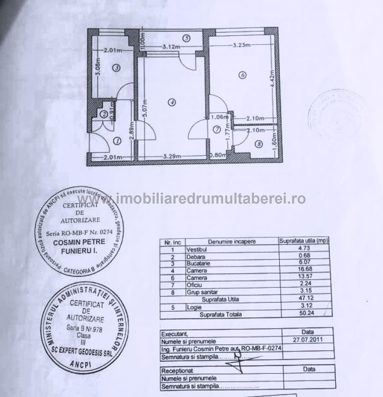 vanzare apartament 2 camere, Raul Doamnei, Metrou, cf 1, etaj 8/10, semidecomandat, bloc reabilitat,         pret 85.000 EUR