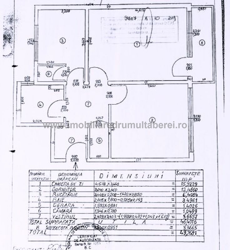 vanzare apartament 2 camere, Metrou Tudor Vladimirescu, cf 1, decomandat, etaj 3/4, bloc reabilitat,        pret 130.000 EUR