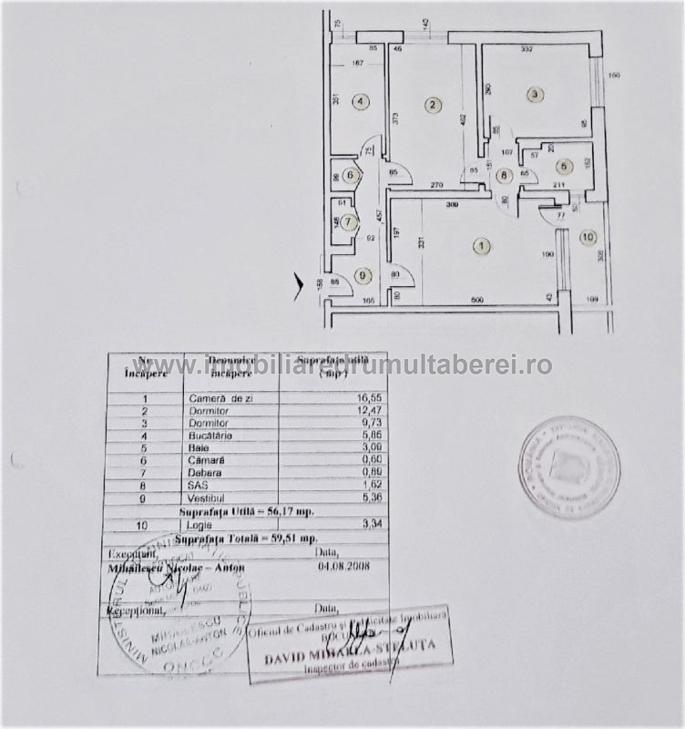 vanzare apartament 3 camere, Auchan, Valea Calugareasca, cf 1, etaj 4/10, circular,         pret 115.000 EUR