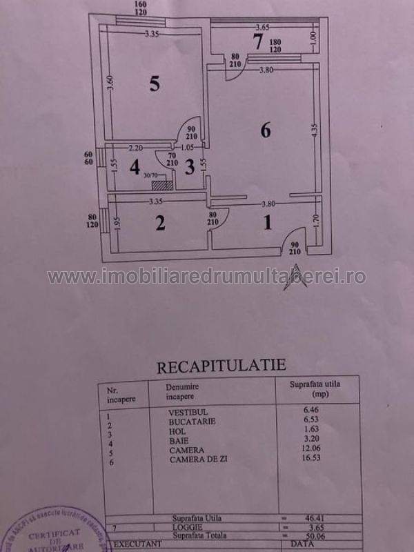 vanzare apartament 2 camere, Favorit, Metrou, cf 1, etaj 5/10, circular, mobilat,         pret 125.000 EUR